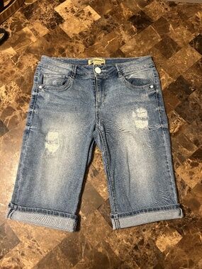 Democracy Jean Shorts